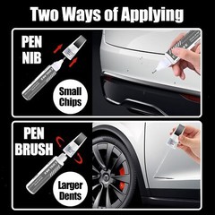Car Touch Up Paint(Deep Blue Metallic(PPSB)) for Tesla Model Y/3/S/X, 2 in 1 DIY