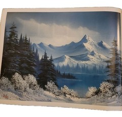 1996 BOB ROSS The Joy Of Painting Volume 24 Art Supplies Instruction Manual Book