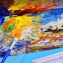20x30CM Clear Rectangle Paint Tray Palette Painting Acrylic Paint Pallet for …