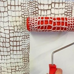 7 Inch for Crocodile/Brick Pattern Painting Roller Wall Decoration Painting Roll