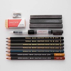 Caran D’ache Graphite Line : Multi-Techniques Water-Soluble Set : 13 items + box