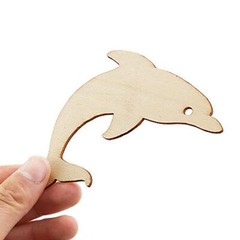 48 Pack Unfinished Wooden Ocean Sea Animal Life