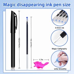 24Pcs Magic Pens & Refills for Grooved Handwriting Workbooks of Kidsor…