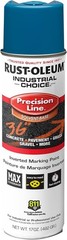 Rust-Oleum 203022 Caution Blue Semi-Gloss Marking Paint 17 oz. (Pack of 12)