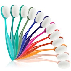 Yoseng 10 Pack Ink Blending Brushes for Paper Crafts – Color-Coded Handles