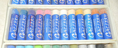 Mungyo Gallery Semi-Jumbo Oil Pastels For Artist 36 Count MOPSJ-36 ~ Excellent