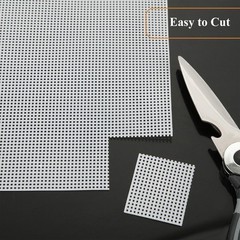 15 PCS Plastic Canvas Sheets 10 Count 10.2X 13.2Inch Plastic Mesh Sheet Large…