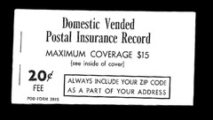 1993 US Postal Insurance Booklet Q12 Type 2! MNH Stamps – Vended 20c Complete!