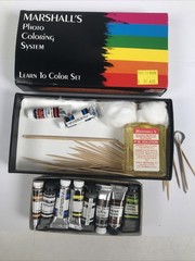 Marshall’s Photo Coloring System Advanced Set Photo Oil Kit Used