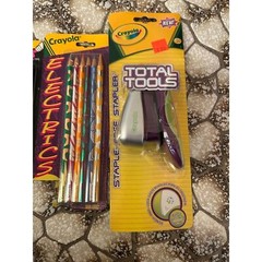 Vtg Crayola Total Tool Staple Binney Smith Electric Pencil Screamin’ Markers Lot