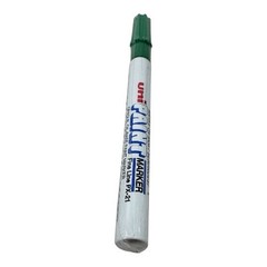 6 Markers Uni-Paint 63704 PX-21 Oil-Based Paint Marker Green Fine Line