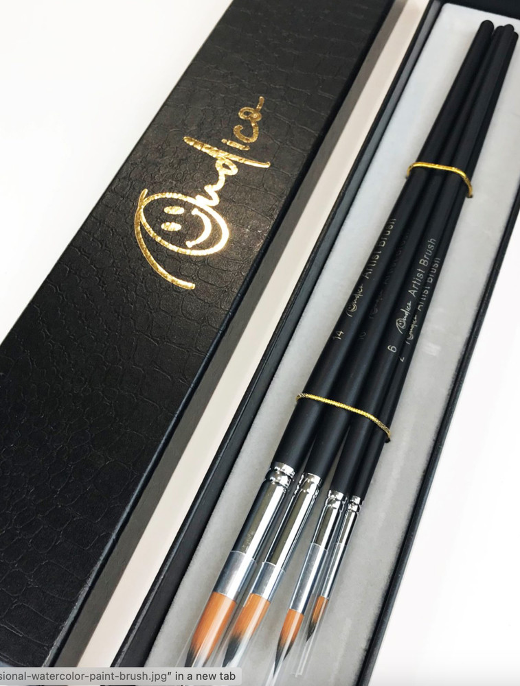watercolor pait brush set #0 #4 #8 #12