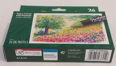 Crayola Portfolio Series Water Soluble Wet or Dry Oil Pastels 24 Color Set