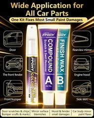 PPOHY Agate Black Metallic Ford Paint
