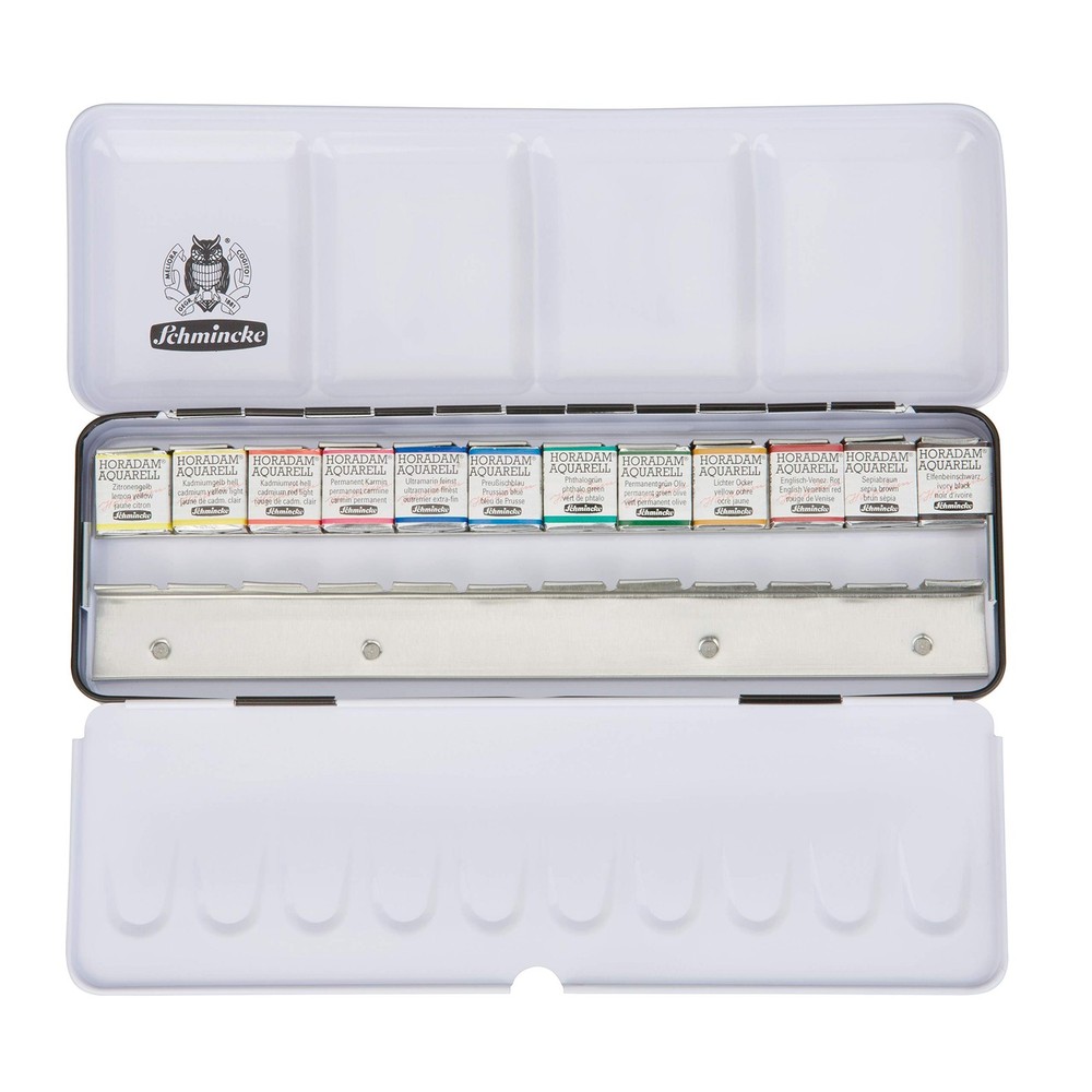 Schmincke – HORADAM AQUARELL Bestseller color box with 12 Office Product