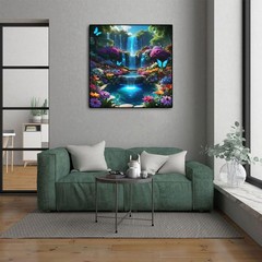 Landscape Scenery Diamond Art Kits for Adults 13.7X13.7 inches, JK542-A