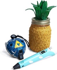Multifunctional P1 3D Pen with Display & Colorful PLA Filament Starter Kit
