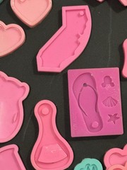 Mystery Pack – Resin Molds for Keychains Silicone Molds