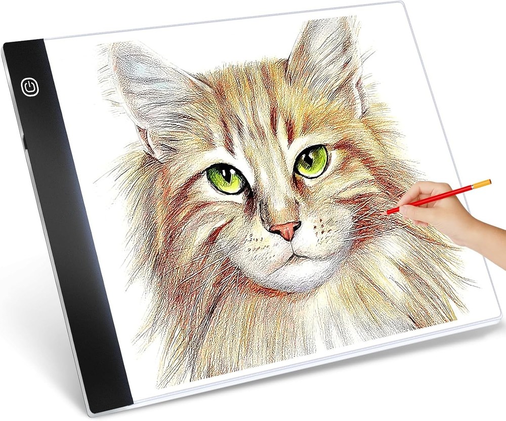 Guiseapue A4 Diamond Art Light Board, Ultra-Thin Light Pad for Painting, Light