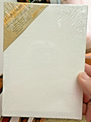 Crafter’s Square 2 Stretched Canvas ~ Acrylic Oil Painting 5 x 7 & 4 x 6 inches