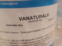 Vanderbuilt Minerals Vanatural 15 POUNDS Bentonite Gum