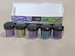 Chameleon Flakes Pigment Powder for Resin Nail Art Soap Making – 50g