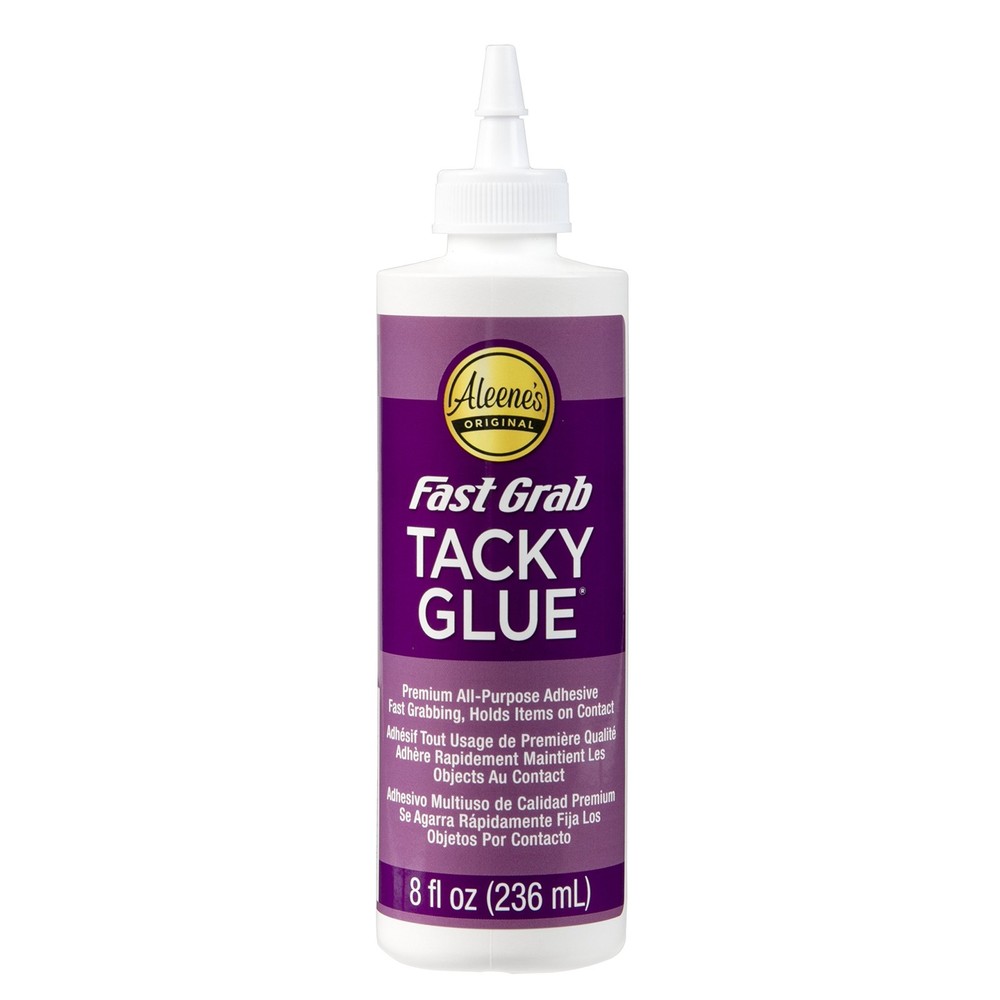 Aleene’s 24964 Fast Grab Tacky Glue 8oz, 8-Ounce, 8 Ounce