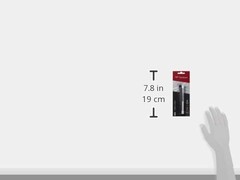 Tombow 57317 Mono Zero MONO Eraser Balue Pack, Rectangle, Black