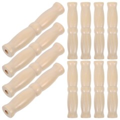 24pcs Bucket Handle Grip – Ergonomic Wood Handle For Replacement – Wooden Grip