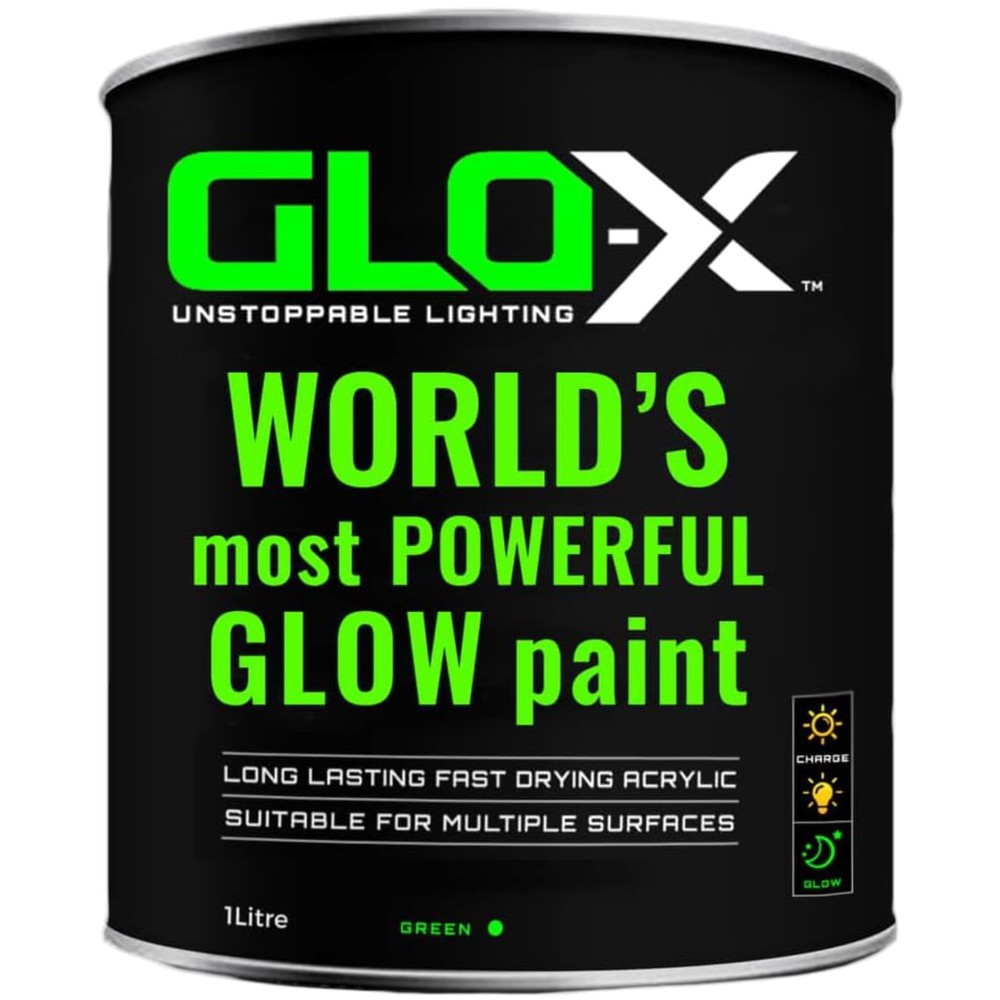 Green Fluorescent Paint – 34 fl. oz Glow in the Dark
