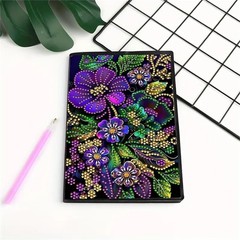 Formeydemi Flower Diamond Painting Notebook for 6 inches x 8 inches,