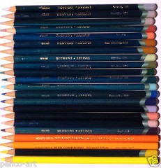 Single Derwent ‘ ARTISTS ‘ quality colouring pencils individual loose colours