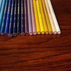 Set of 59 Venus Spectracolor ALL DIF COLORS Colored Pencils Lot Vintage RARE Art