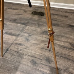 Vintage Universal Folding Easel Adjustable Angle & Portable Outdoor/Indoor