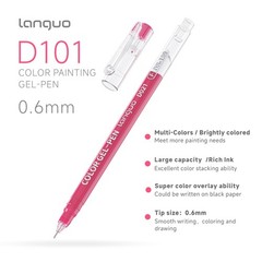 languo 252 PCS Acrylic Gel Pens for Coloring, 234 Colors Gel Colored Pens Set…