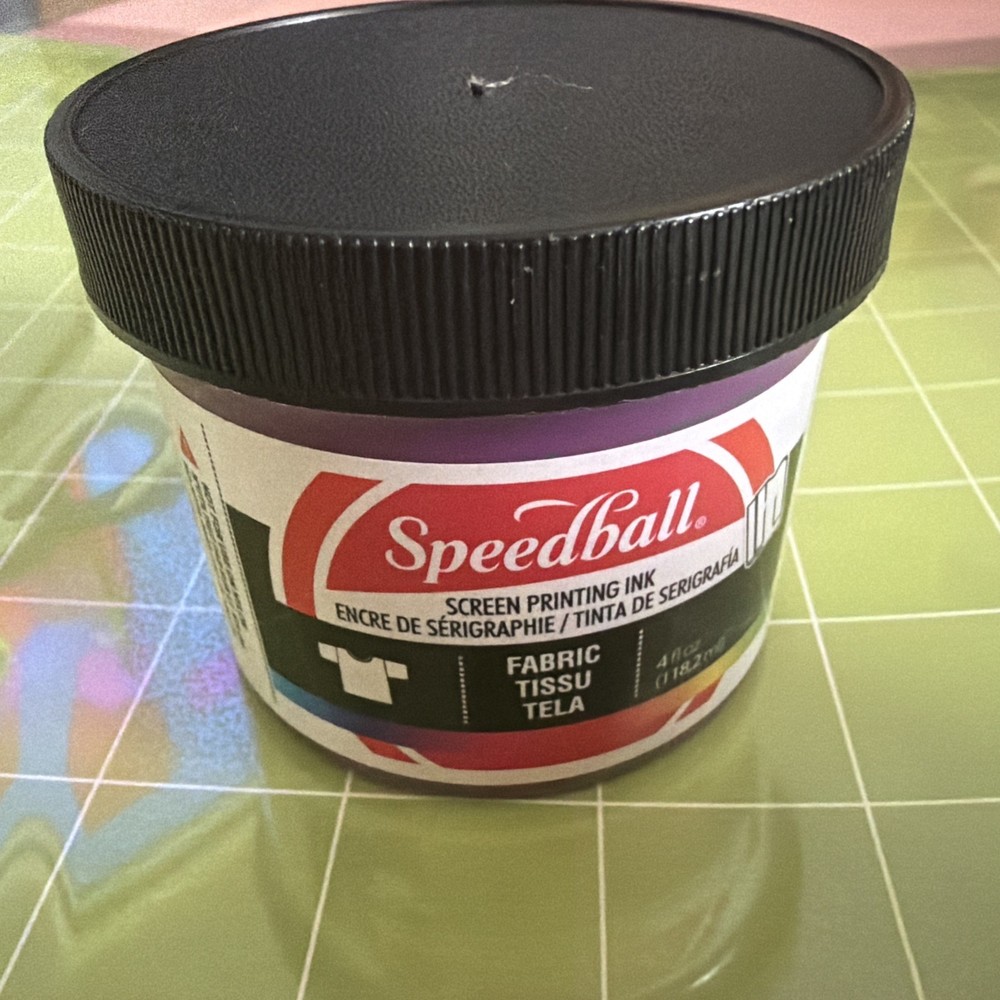 Speedball Art Products Fabric Screen Printing Ink 4 -Ounce Magnetic Magenta