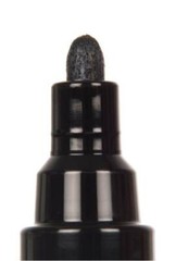 Uni Posca PC5M.26 Water-Based Paint Marker, Medium Point, Silver