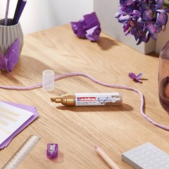 Edding 5000 Acrylic Marker Broad – Gold – 1 Waterproof Office Product