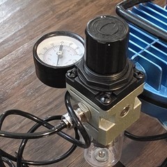 Master Airbrush MAS TC-320 HB Cool Runner 1/5 HP Air Compressor USED
