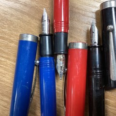 Vintage Drafting & Calligraphy Lot – Sheaffer Pen Set, Eagle Turquoise 6H Leads