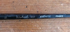 Vintage Raphael Brush 883 Martrette #14 Sable Synthetic Hair Blend France