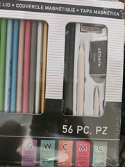 Artsmith Art Supplies Kit, 55-Piece Drawing, Sketching Pencils Set, Sealed 🎨