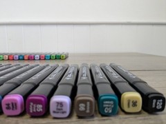 Variety Of 69 Touch Pens Dual Tip (Broad & Fine) Art Marker Colouring Pens