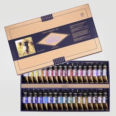 Mijello Mission Gold Class Pure Pigment Watercolor Paint Set 34 Colors MWC1534P
