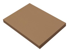 100 Sheets Construction Paper 9 X 12 Brown, Art Supplies, Arts and crafts