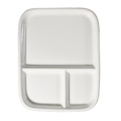 Porcelain Watercolor Palette 10” × 7” Ceramic Mixing Tray Rectangle Ceram