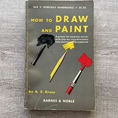 How to Draw and Paint Everyday Handbooks A.Z. Kruse 1953 Paperback Barnes Noble