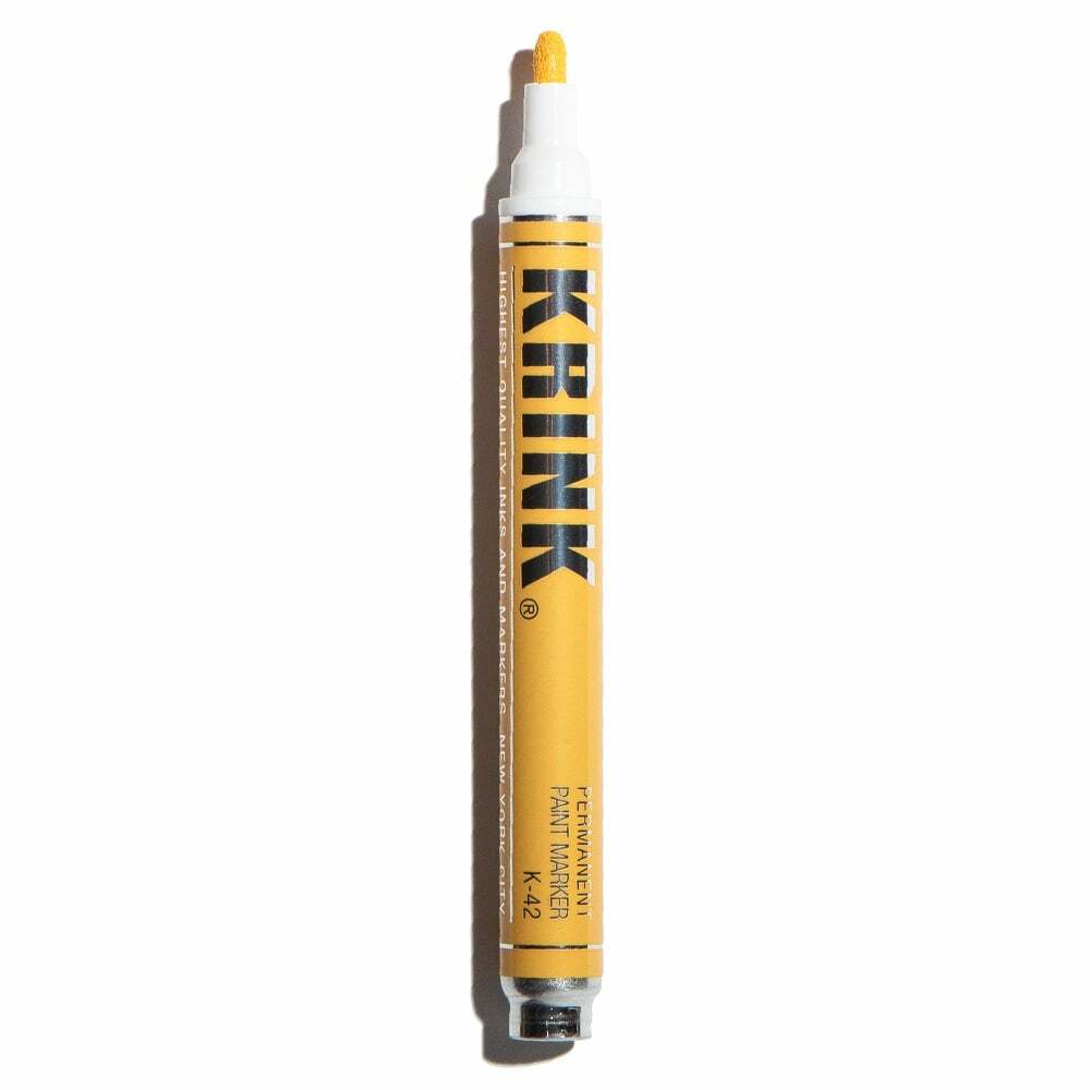 KRINK K42 – Broad Tip Permanent Paint Marker – 22 Water-Resistant Colour Options