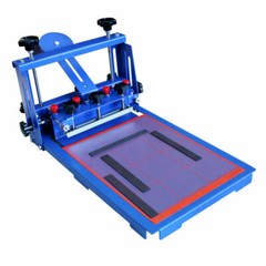 INTBUYING PCB Micro-Registration Screen Printing Press Machine Blue Color