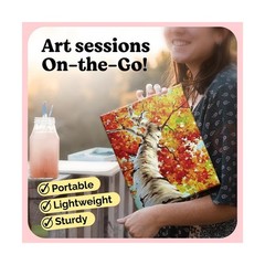 Chalkola 8×10 Canvas for Painting (15 Pack) – Small Canvases fo… Fast USA SHIP